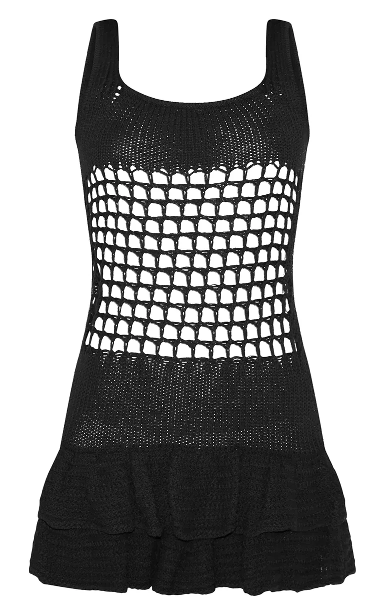 white christmas dresses Shaya Crochet Dress M/L main image 1
