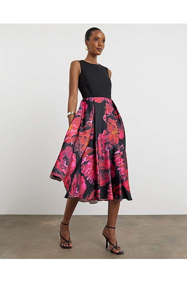 Joanna Hope Print Prom Dress