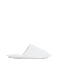 Mules in Broderie Anglaise