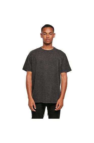 Mens Heavyweight Oversized T-Shirt - Black