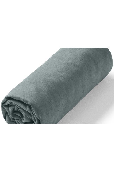 ELINA Pre-Washed Linen Fitted Sheet