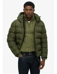 Sports Hooded Padded Jacket - 3