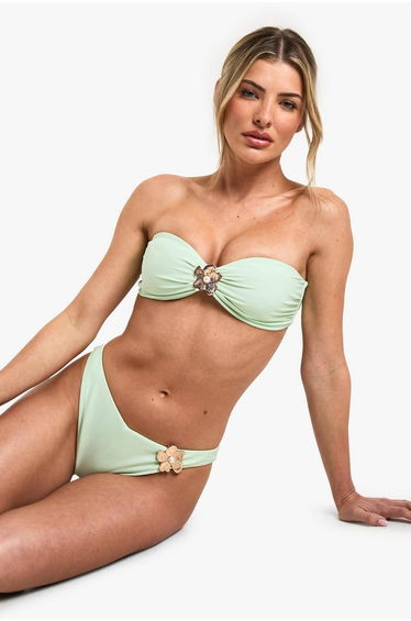 Pearl Flower Bikini Bottoms