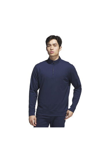 Adidas Mens Ultimate 365 Classic Quarter Zip Sweatshirt - Collegiate Navy