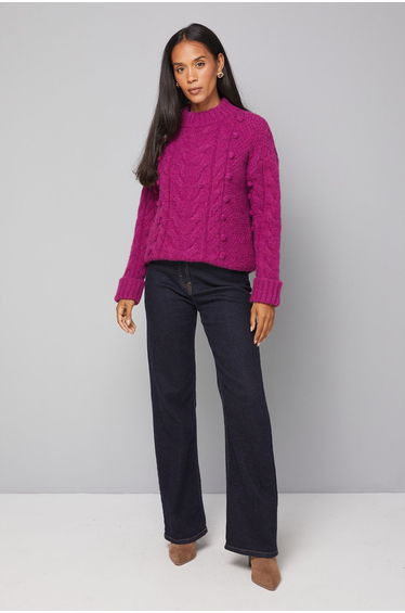 Bobble Cable Jumper