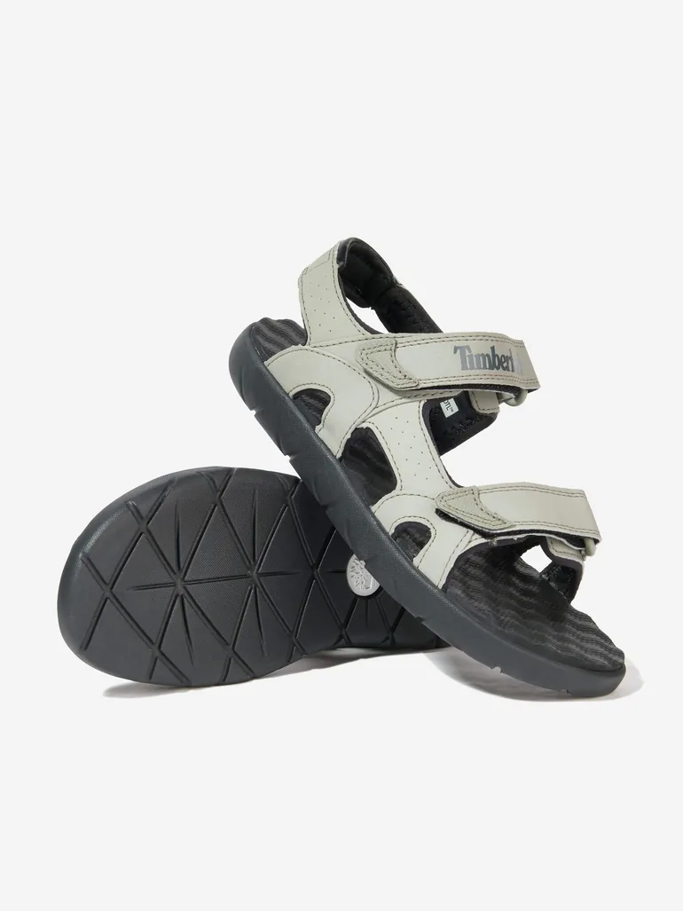 Timberland Kids Perkins Roe Backstrap Sandals in Grey - 1