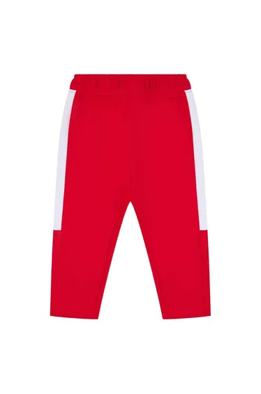 Larkwood Baby Tracksuit Bottoms - Red/White