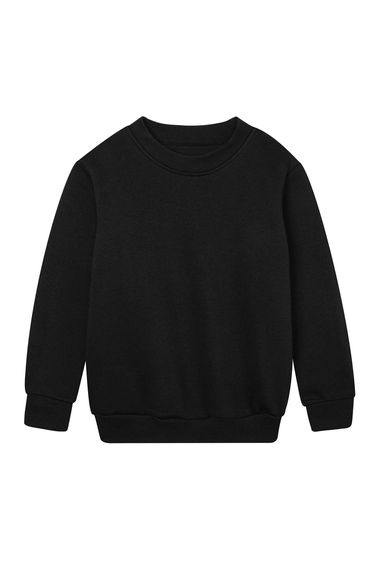 Mantis Childrens/Kids Essential Organic Sweatshirt - Black