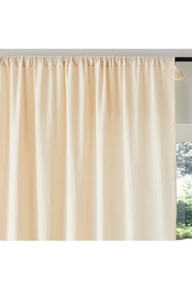 Kumla Cotton Muslin Single Curtain