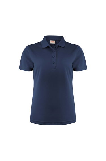 Printer RED Womens/Ladies Smash Polo Shirt - Navy