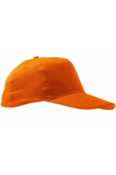 SOLS Unisex Sunny 5 Panel Baseball Cap - Orange