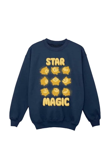 Wish Girls Star Magic Tile Sweatshirt - Navy Blue