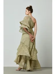 Ruffled mesh dress - 2