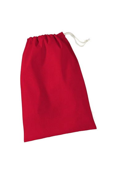 Westford Mill Cotton Stuff Bag - 0.25 To 38 Litres - Classic Red