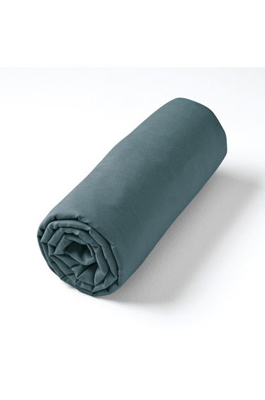 100% Washed Cotton Voile 400 Thread Count Fitted Sheet