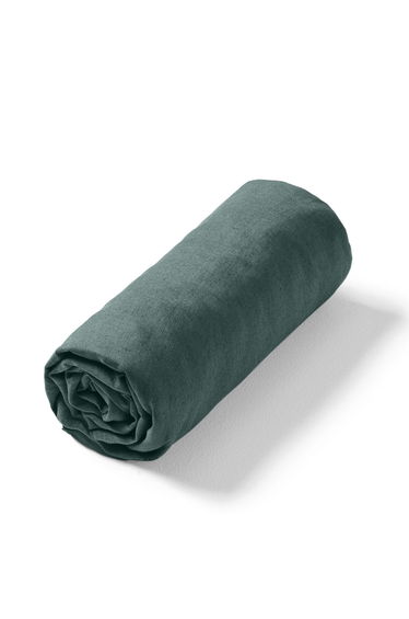 ELINA Pre-Washed Linen Fitted Sheet