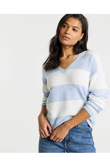 Simply Be V-Neck Jumper
