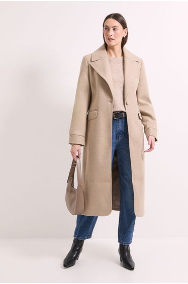 Principles by Wallis Single Button Twill Coat
