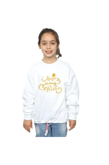 Wish Girls Magic In Every Wish Sweatshirt - White