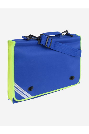 Zeco Kids School Hi-Viz Document Case in Blue (34cm)