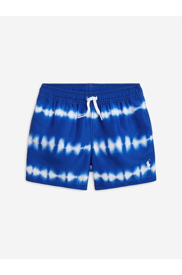 Ralph Lauren Boys Logo Swim Shorts in Blue