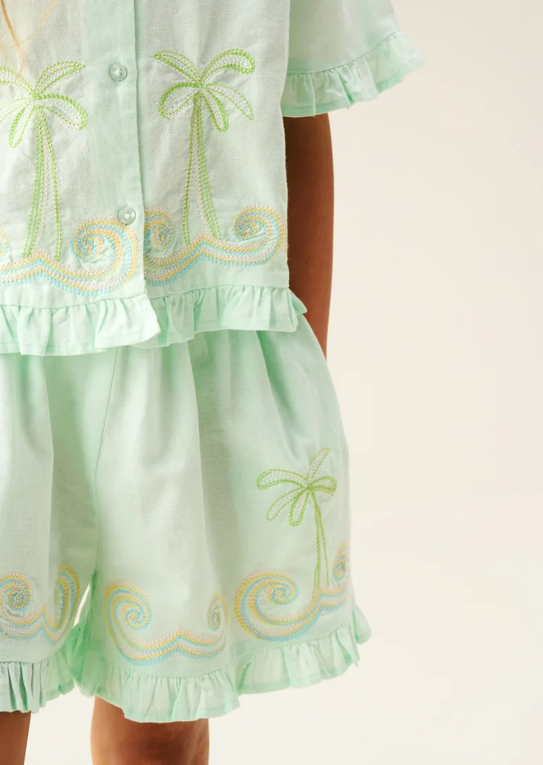 Palma Embroidered Short - 1