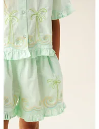 Palma Embroidered Short - 1