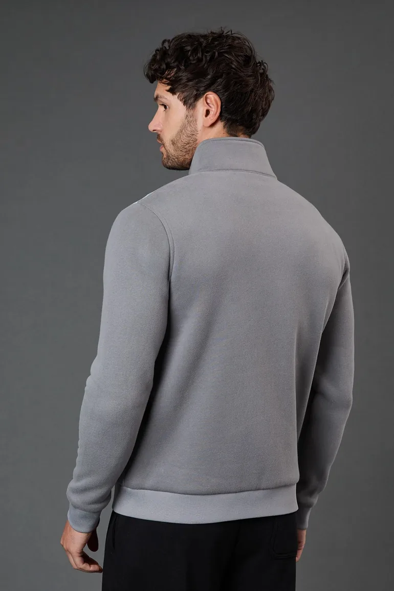 Grey Hybrid Padded Jacket - 2