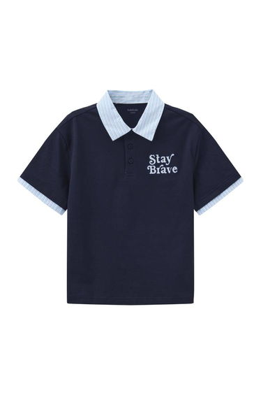 Boys' Polo T-Shirt with Print