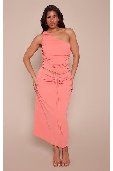 Shape Aperol Drape One Shoulder Top
