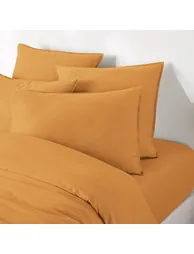Scenario 30cm Plain Washed Cotton Fitted Sheet - 2