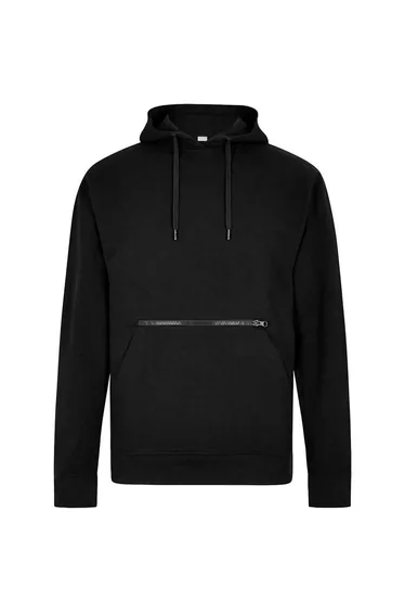Kustom Kit Unisex Adult Piqué Regular Hoodie - Black