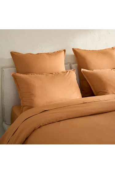 Sabbal Washed Cotton Percale Pillowcase