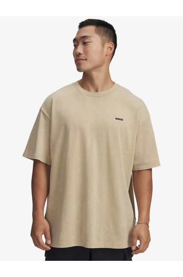 Men Heavyweight Logo Washed T-Shirt