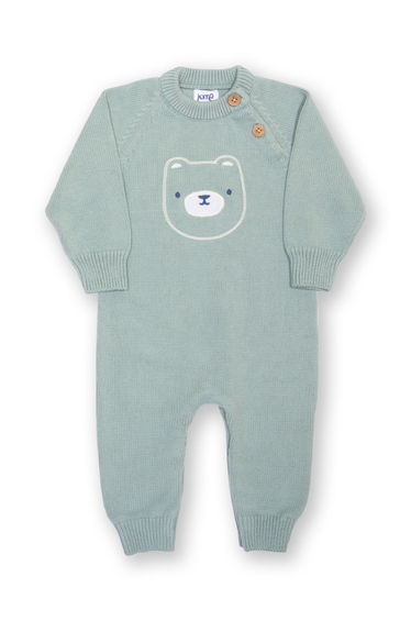 Baby bear knit romper