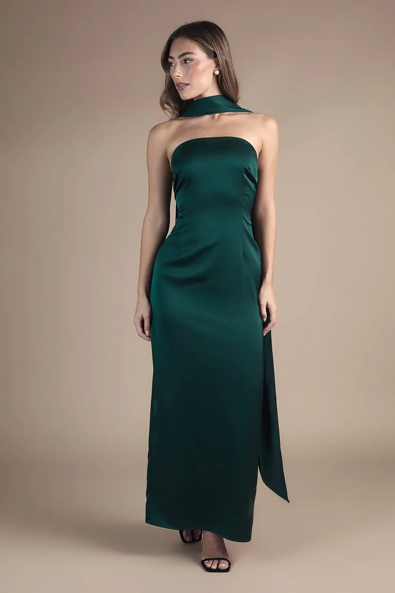 black cut out dresses Acapulco Long Sleeve Cut-Out Waist Side Split Midi Dress Color:1002 - Green/Navy/Turquoise Dress-UEL7058 Women's Work Dresses - Halter%20Cut%20Out%20Bustier%20Maxi%20Dress%20Black%0D%0ADESIGN%3A%0D%0A%0D%0AColor%3A%20Black%0D%0AHalterneck%0D%0ASleeveless%0D%0ABustier%20detail%0D%0ACut