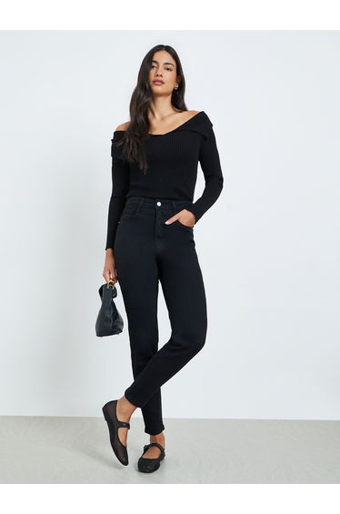 Women High Rise Slim Fit Jeans