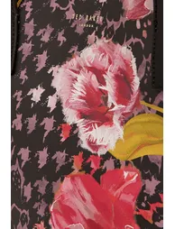 TULLSA Floral Printed Large Icon Bag Black - 2