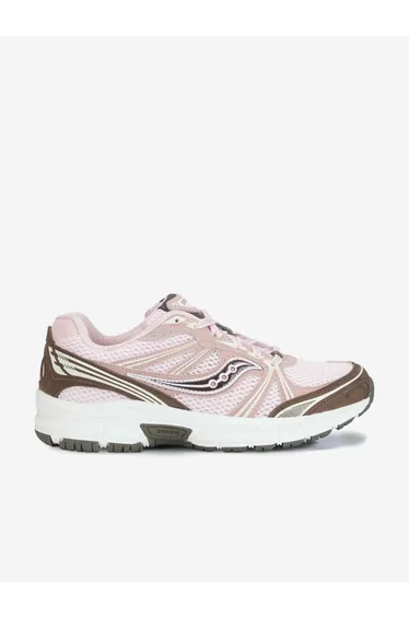 Saucony Girls Grid Legacy Trainers in Pink