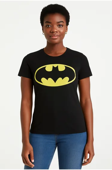 تيشيرت قطن نسائي بطبعة