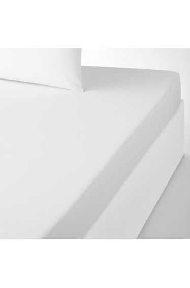 Scenario Plain Polycotton Fitted Sheet