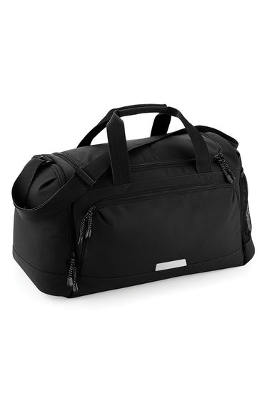 Quadra Academy Shoulder Strap Holdall Bag (Pack of 2) - Black