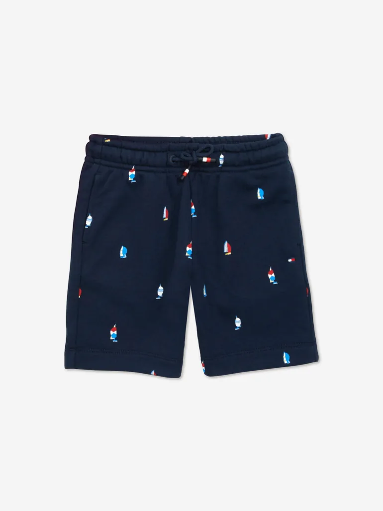 Tommy Hilfiger Boys T-Shirt and Shorts Set in Red - 3