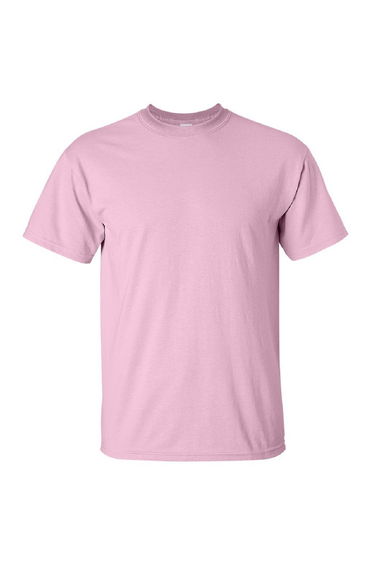 Gildan Mens Ultra Cotton Short Sleeve T-Shirt - Light Pink