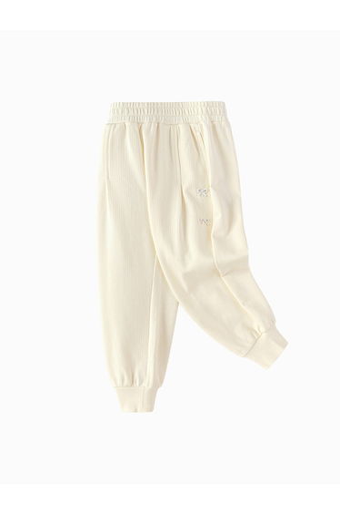 Girls' Sweatpants With Embroidery