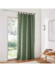 Scenario Cotton Curtain with Tab Top - 2