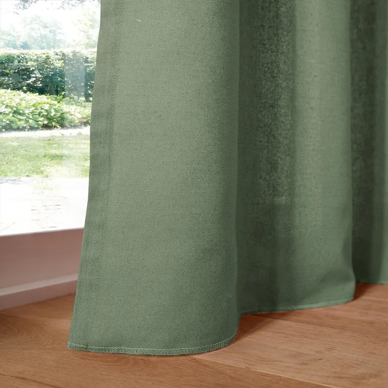 Scenario Cotton Curtain with Tab Top - 3