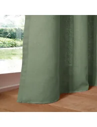 Scenario Cotton Curtain with Tab Top - 3
