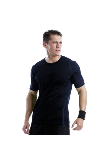 Gamegear® Cooltex® Short Sleeved T-Shirt / Mens Sportswear - Navy/Navy