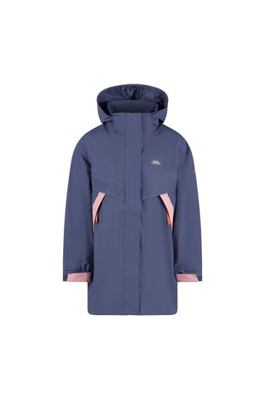 Trespass Girls Bronia Waterproof Jacket - Bluestone